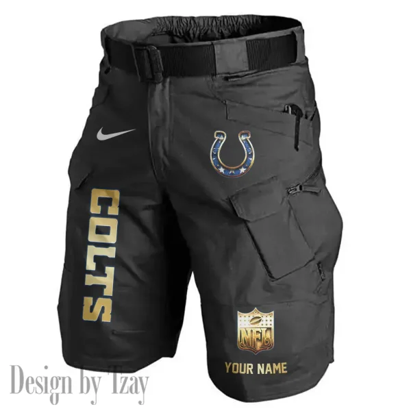 Indianapolis Colts Road Cycle Tactical Shorts Men (Belt Not Included) AZFPSHORT354 - Image 5