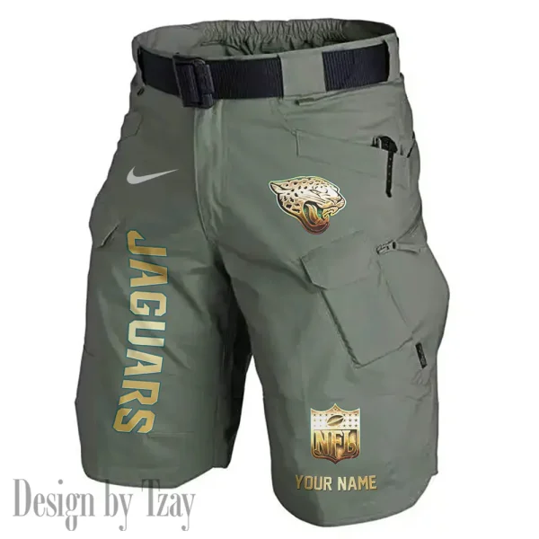 Jacksonville Jaguars Road Cycle Tactical Shorts Men (Belt Not Included) AZFPSHORT355