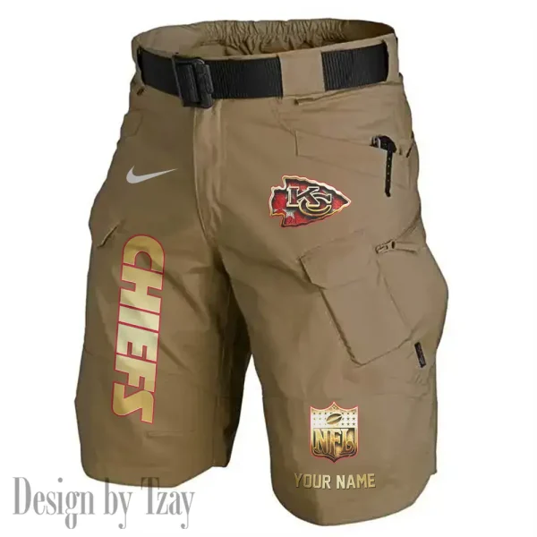 Kansas City Chiefs Road Cycle Tactical Shorts Men (Belt Not Included) AZFPSHORT356 - Image 2