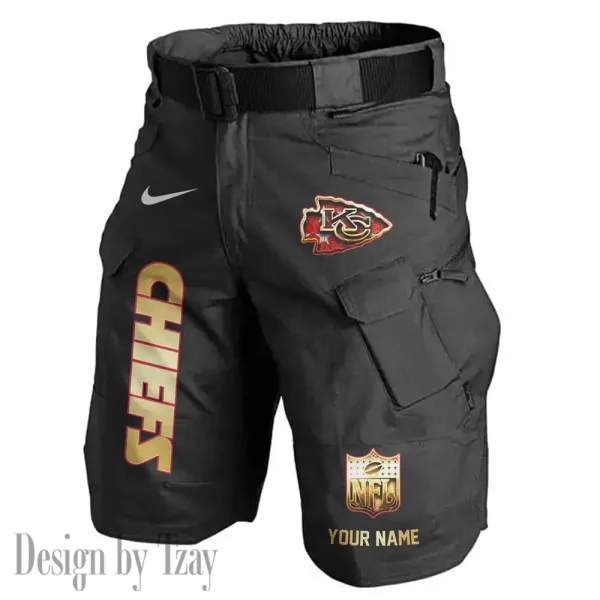 Kansas City Chiefs Road Cycle Tactical Shorts Men (Belt Not Included) AZFPSHORT356 - Image 3