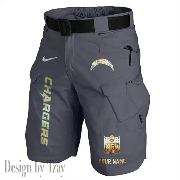 Los Angeles Chargers Road Cycle Tactical Shorts Men (Belt Not Included) AZFPSHORT358 - Image 3