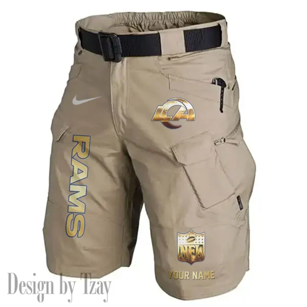 Los Angeles Rams Road Cycle Tactical Shorts Men (Belt Not Included) AZFPSHORT359
