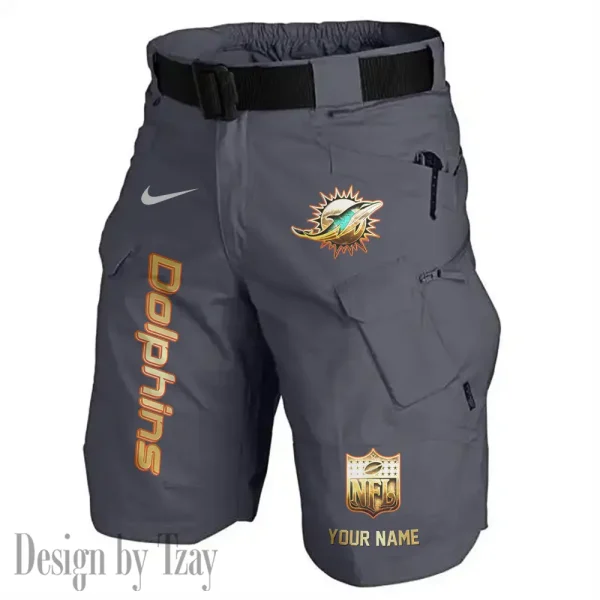 Miami Dolphins Road Cycle Tactical Shorts Men (Belt Not Included) AZFPSHORT360 - Image 3