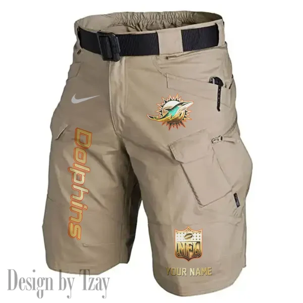 Miami Dolphins Road Cycle Tactical Shorts Men (Belt Not Included) AZFPSHORT360 - Image 5