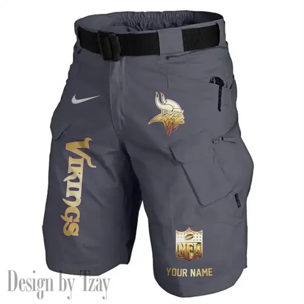 Minnesota Vikings Road Cycle Tactical Shorts Men (Belt Not Included) AZFPSHORT361 - Image 3
