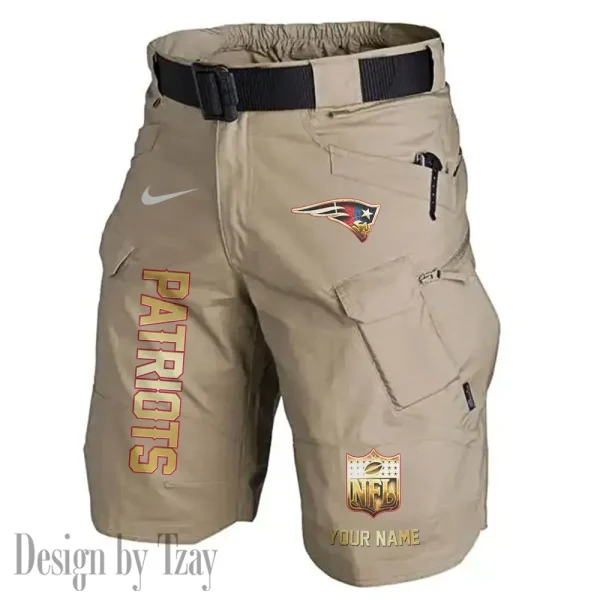 New England Patriots Road Cycle Tactical Shorts Men (Belt Not Included) AZFPSHORT362 - Image 2