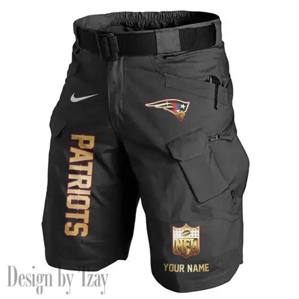 New England Patriots Road Cycle Tactical Shorts Men (Belt Not Included) AZFPSHORT362 - Image 4