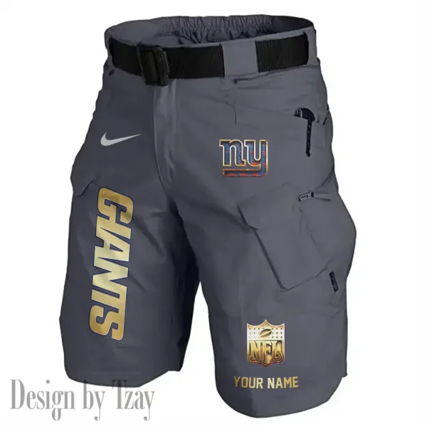 New York Giants Road Cycle Tactical Shorts Men (Belt Not Included) AZFPSHORT364 - Image 3