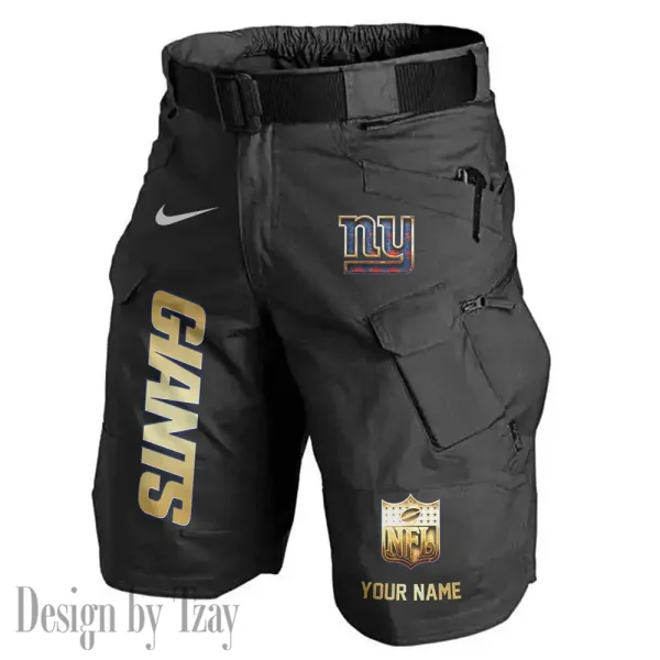 New York Giants Road Cycle Tactical Shorts Men (Belt Not Included) AZFPSHORT364 - Image 5