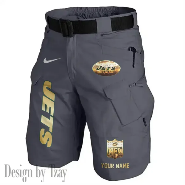 New York Jets Road Cycle Tactical Shorts Men (Belt Not Included) AZFPSHORT365 - Image 5