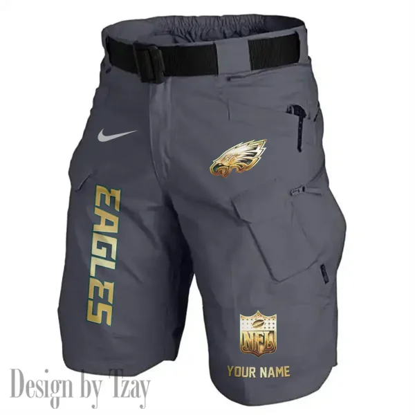 Philadelphia Eagles Road Cycle Tactical Shorts Men (Belt Not Included) AZFPSHORT366 - Image 2