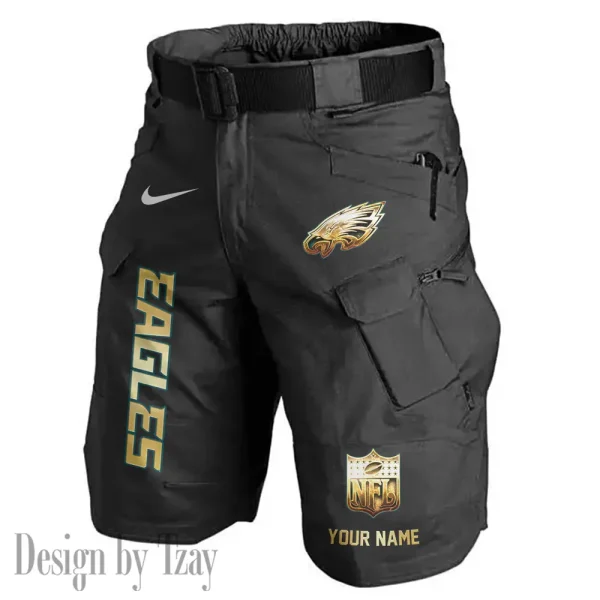 Philadelphia Eagles Road Cycle Tactical Shorts Men (Belt Not Included) AZFPSHORT366 - Image 4