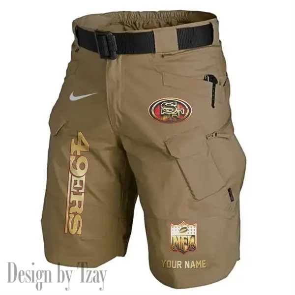 San Francisco 49ers Road Cycle Tactical Shorts Men (Belt Not Included) AZFPSHORT368