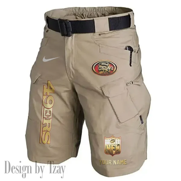 San Francisco 49ers Road Cycle Tactical Shorts Men (Belt Not Included) AZFPSHORT368 - Image 2