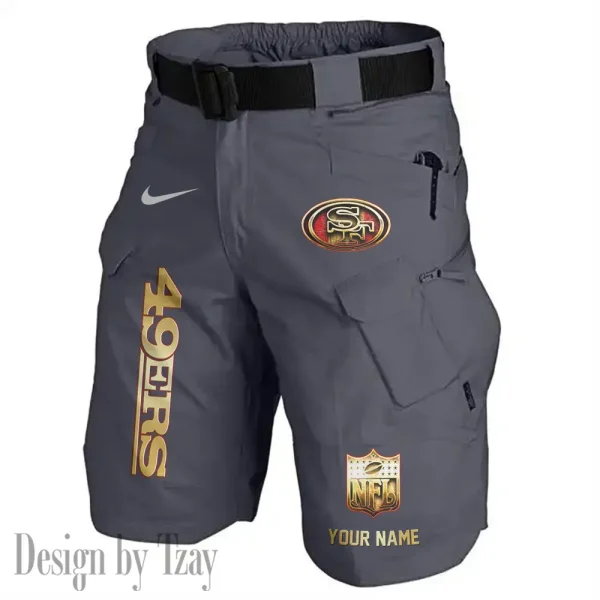 San Francisco 49ers Road Cycle Tactical Shorts Men (Belt Not Included) AZFPSHORT368 - Image 3
