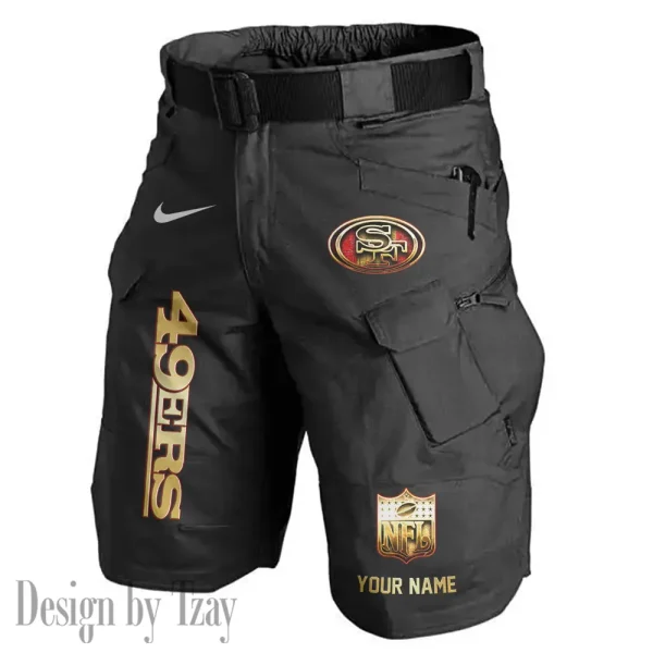 San Francisco 49ers Road Cycle Tactical Shorts Men (Belt Not Included) AZFPSHORT368 - Image 4