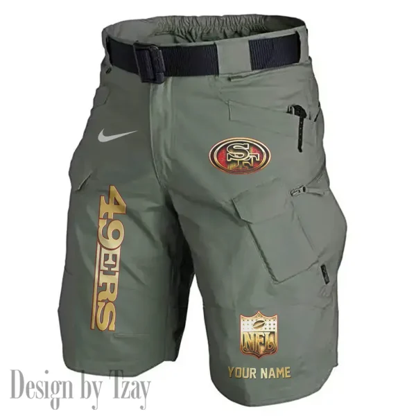 San Francisco 49ers Road Cycle Tactical Shorts Men (Belt Not Included) AZFPSHORT368 - Image 5