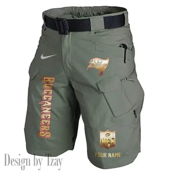 Tampa Bay Buccaneers Road Cycle Tactical Shorts Men (Belt Not Included) AZFPSHORT370 - Image 5