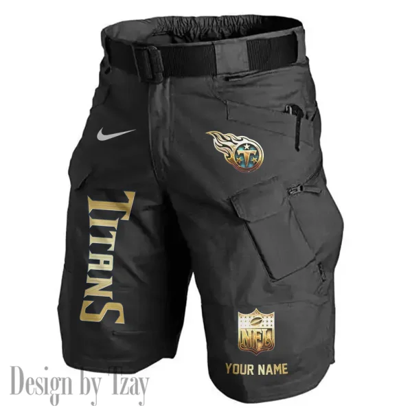 Tennessee Titans Road Cycle Tactical Shorts Men (Belt Not Included) AZFPSHORT371 - Image 3
