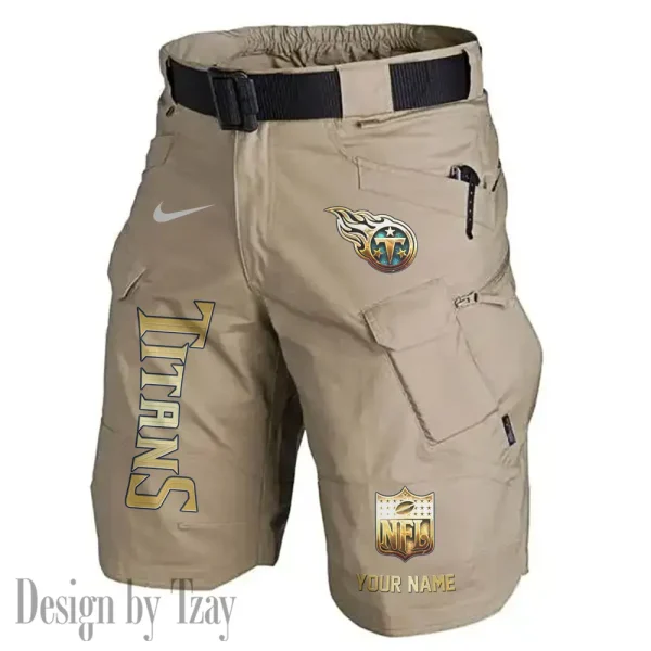Tennessee Titans Road Cycle Tactical Shorts Men (Belt Not Included) AZFPSHORT371 - Image 4