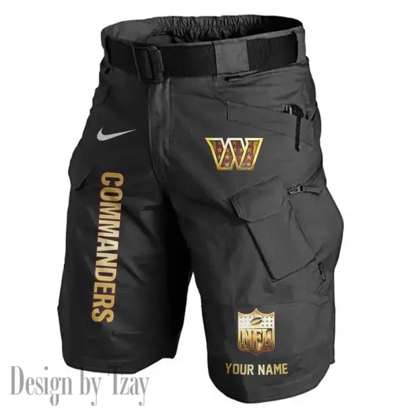 Washington Commanders Road Cycle Tactical Shorts Men (Belt Not Included) AZFPSHORT372 - Image 4