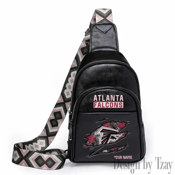 Atlanta Falcons Leather Relang Sling Bag for Women Crossbody For Travel And Daily Use SPTLRSB002
