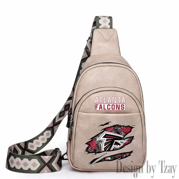 Atlanta Falcons Leather Relang Sling Bag for Women Crossbody For Travel And Daily Use SPTLRSB002 - Image 3