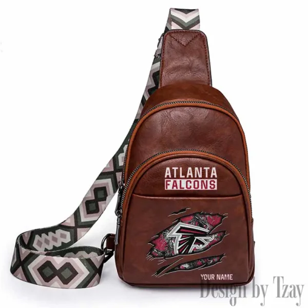 Atlanta Falcons Leather Relang Sling Bag for Women Crossbody For Travel And Daily Use SPTLRSB002 - Image 4