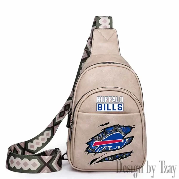 Buffalo Bills Leather Relang Sling Bag for Women Crossbody For Travel And Daily Use SPTLRSB004 - Image 3