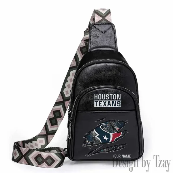 Houston Texans Leather Relang Sling Bag for Women Crossbody For Travel And Daily Use SPTLRSB013 - Image 2