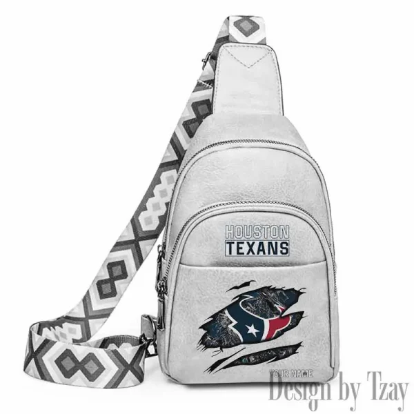 Houston Texans Leather Relang Sling Bag for Women Crossbody For Travel And Daily Use SPTLRSB013 - Image 5