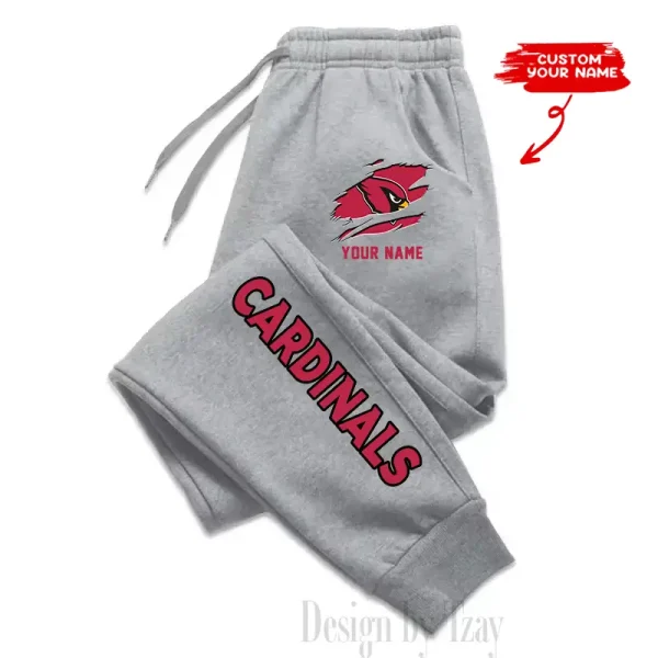 Arizona Cardinals Custom Long Sweatpants Jogger BGJGPSP283