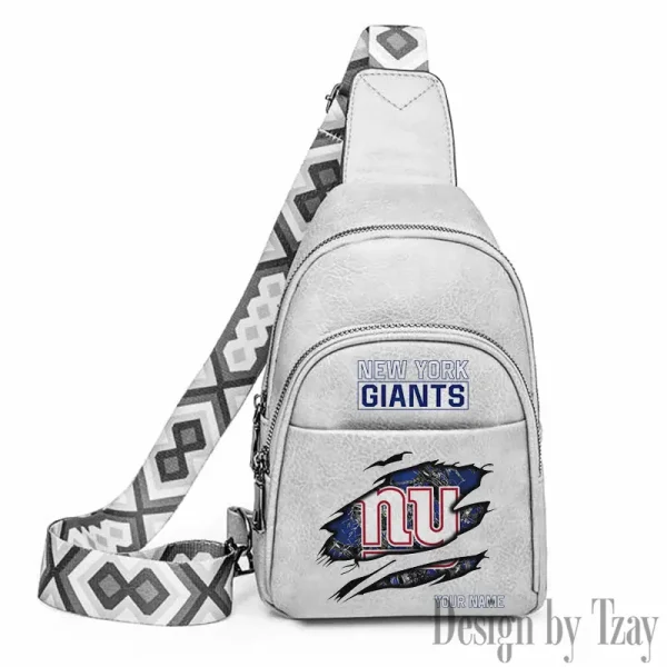 New York Giants Leather Relang Sling Bag for Women Crossbody For Travel And Daily Use SPTLRSB024
