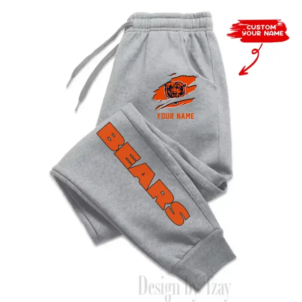 Chicago Bears Custom Long Sweatpants Jogger BGJGPSP288 - Image 3