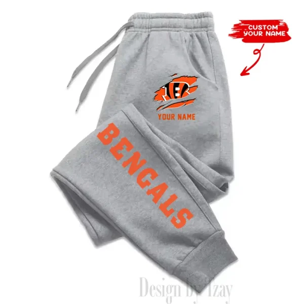 Cincinnati Bengals Custom Long Sweatpants Jogger BGJGPSP289