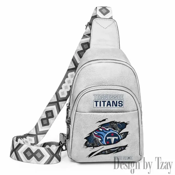 Tennessee Titans Leather Relang Sling Bag for Women Crossbody For Travel And Daily Use SPTLRSB031 - Image 2