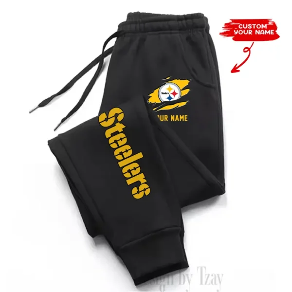 Pittsburgh Steelers Custom Long Sweatpants Jogger BGJGPSP309