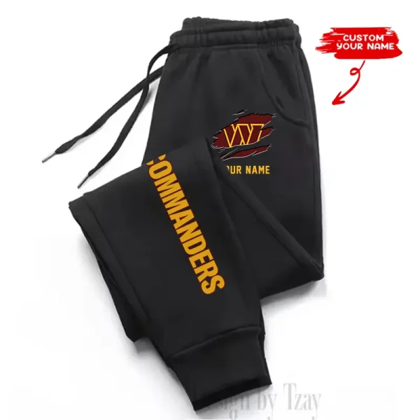 Washington Commanders Custom Long Sweatpants Jogger BGJGPSP314
