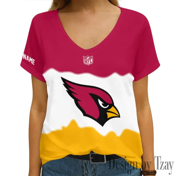Arizona Cardinals Casual V-Neck Female Fashion New Trending 2025 AGCWTS1158