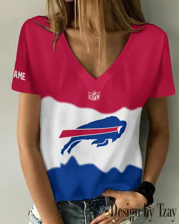 Buffalo Bills Casual V-Neck Female Fashion New Trending 2025 AGCWTS1161 - Image 2