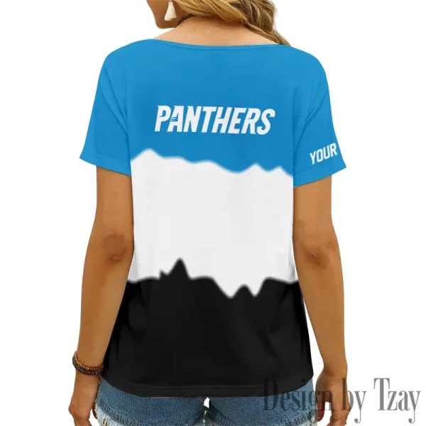 Carolina Panthers Casual V-Neck Female Fashion New Trending 2025 AGCWTS1162 - Image 3