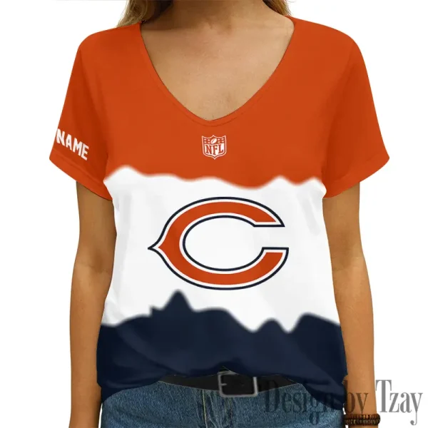 Chicago Bears Casual V-Neck Female Fashion New Trending 2025 AGCWTS1163
