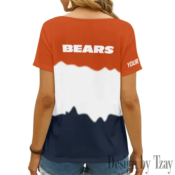 Chicago Bears Casual V-Neck Female Fashion New Trending 2025 AGCWTS1163 - Image 3