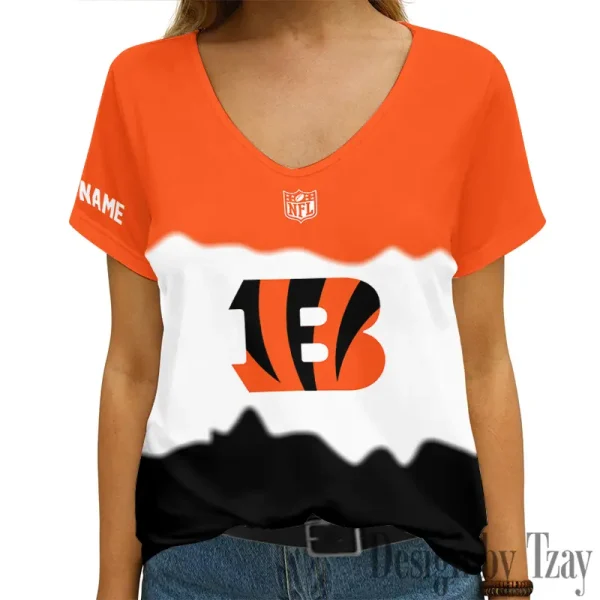 Cincinnati Bengals Casual V-Neck Female Fashion New Trending 2025 AGCWTS1164