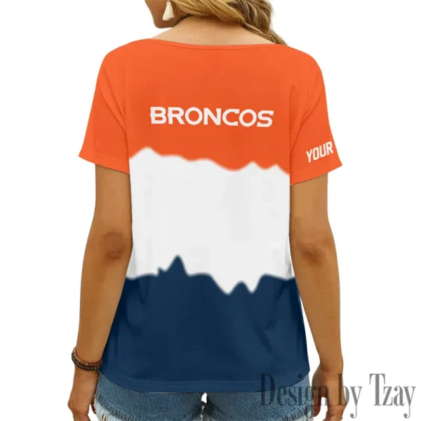 Denver Broncos Casual V-Neck Female Fashion New Trending 2025 AGCWTS1167 - Image 3