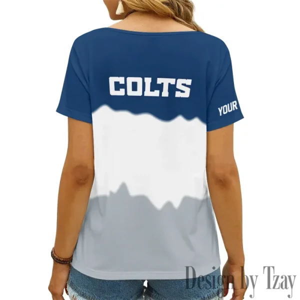 Indianapolis Colts Casual V-Neck Female Fashion New Trending 2025 AGCWTS1171 - Image 3