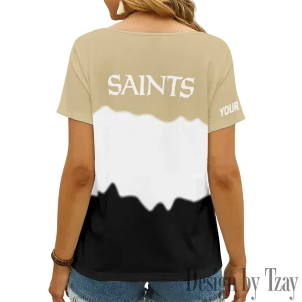 New Orleans Saints Casual V-Neck Female Fashion New Trending 2025 AGCWTS1180 - Image 3