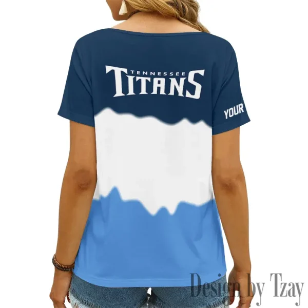 Tennessee Titans Casual V-Neck Female Fashion New Trending 2025 AGCWTS1188 - Image 3