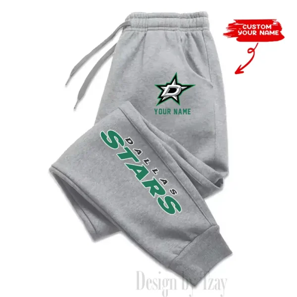 Dallas Stars Custom Long Sweatpants Jogger BGJGPSP323 - Image 2
