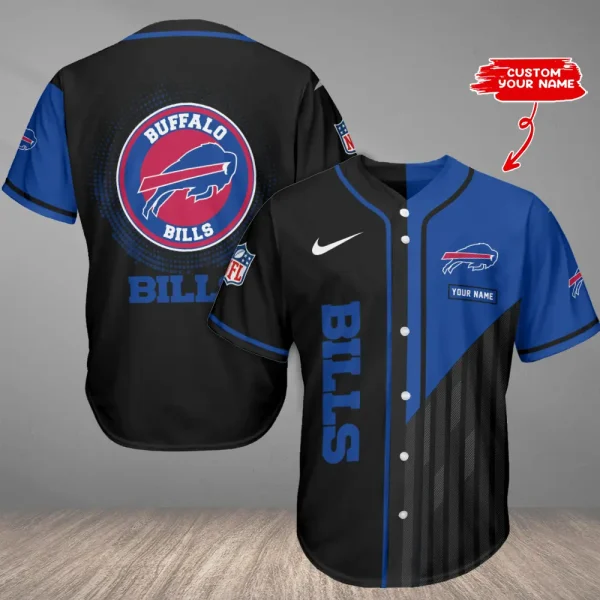 Buffalo Bills Casual Button Baseball Shirt Trending 2025 AZCBJS770